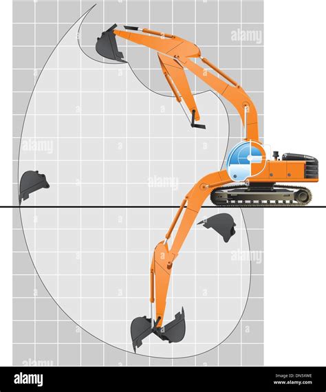 Outline of excavator hi-res stock photography and images - Alamy