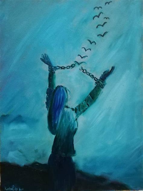 Freedom Painting by zohaib ahmed | Saatchi Art