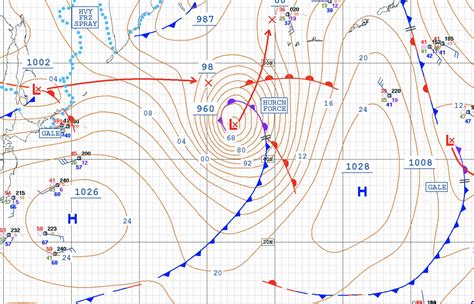 Weather Map With Isobars - Anetta Mathilda