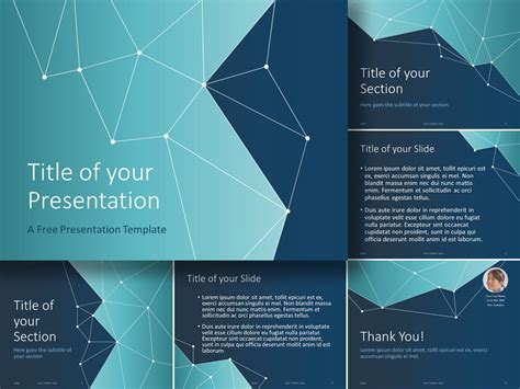 Template Powerpoint Technology – serat