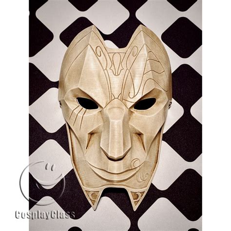 League of Legends LOL Khada Jhin The Virtuoso Cosplay Mask - CosplayClass