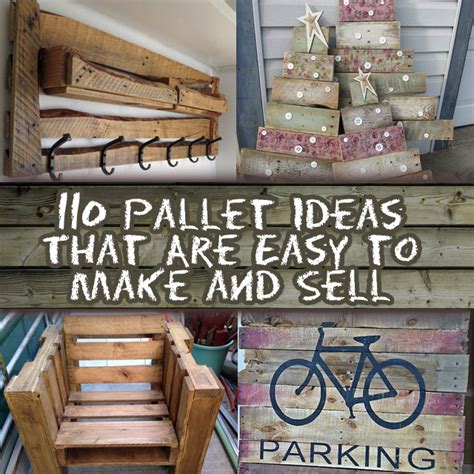 110 DIY Pallet Ideas for Projects That Are Easy to Make and Sell