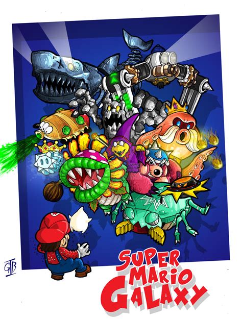 Super Mario Galaxy BOSSES by gabirotcho on DeviantArt