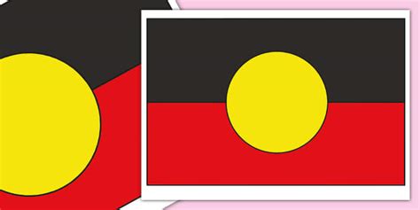 Flags of Australia Aboriginal Flag Poster (Teacher-Made)