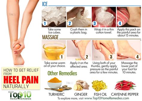 How to Get Relief from Heel Pain Naturally | Top 10 Home Remedies