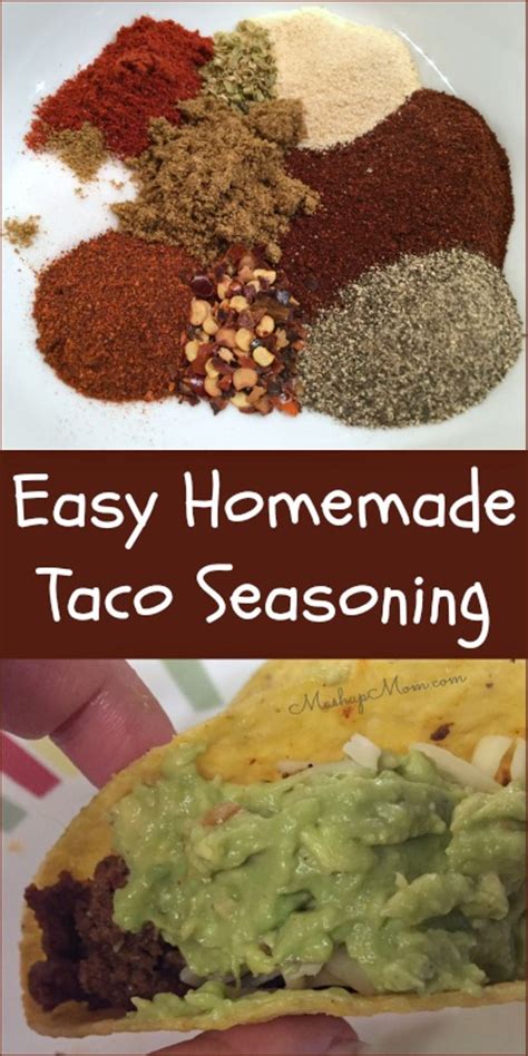 Easy Homemade Taco Seasoning