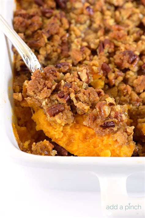 Southern Sweet Potato Casserole - Cooking | Add a Pinch