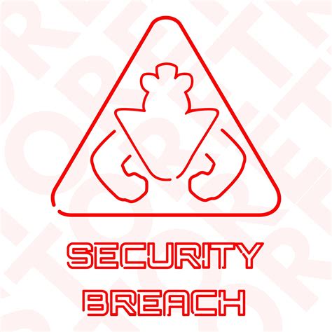 Fnaf Security Breach Svg Png Pdf Glamrock Freddy Glam Bear Etsy | The ...