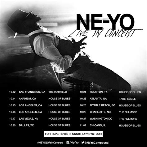 Ne-Yo Announces 'Live In Concert' Tour | HipHop-N-More