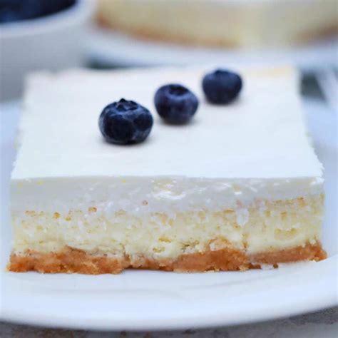 Sour Cream Topped Cheesecake (9x13) - Cooking with Mamma C