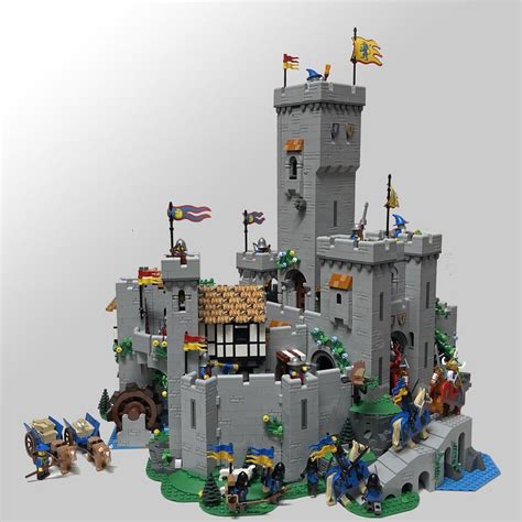 LEGO MOC Lion Knight's Castle Expansion (2 x 10305) by anderson_brick ...