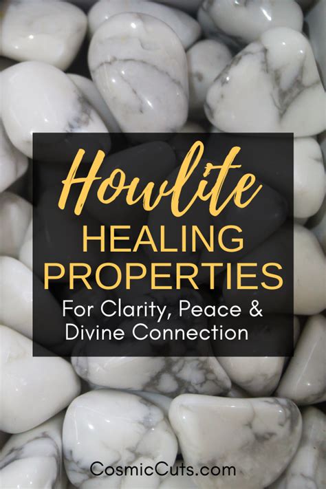 Howlite Healing Properties for Clarity, Peace & Divine Connection ...