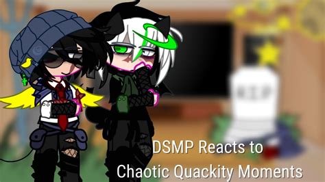 DSMP Reacts to chaotic Quackity moments || Gacha Club || ft. Karlnapity ...