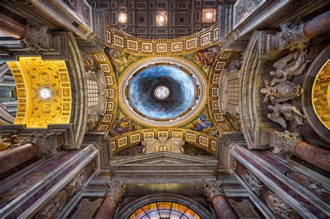 Interior of Saint Peter's Basilica, Rome, Italy | Anshar Images