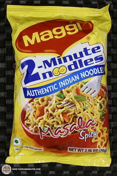 #2304: Maggi 2 Minute Noodles Masala Spicy - THE RAMEN RATER