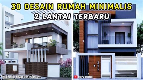 30 DESAIN RUMAH MINIMALIS 2 LANTAI TERBARU | LINK PEMBELIAN PRODUK ADA ...