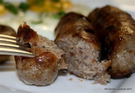 Lincolnshire Sausages | Charlotte Julienne