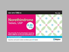 Norethindrone Pill Images - Pill Identifier - Drugs.com