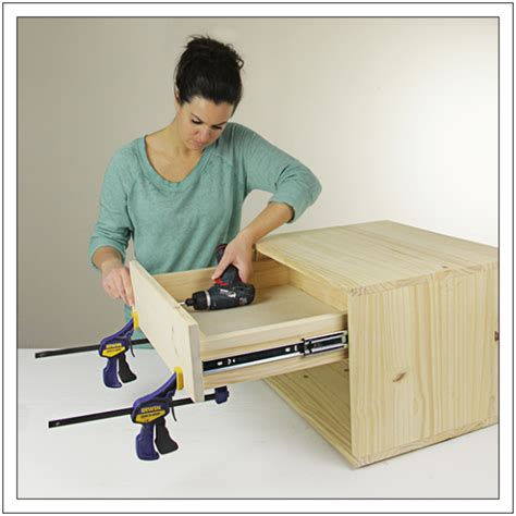 Installing Drawer Slides, Built In Cabinets, Desk With Drawers ...