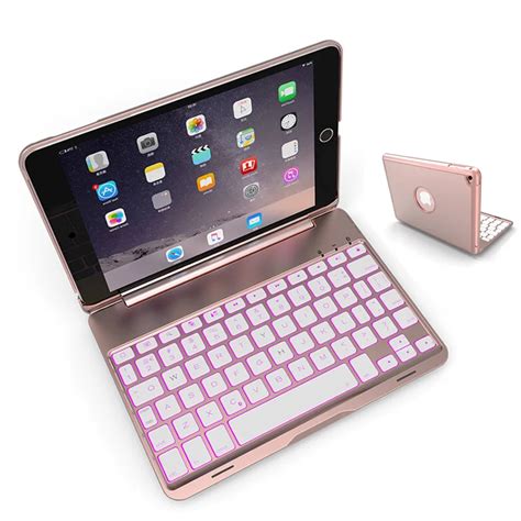 For iPad Mini 4 Wireless Bluetooth Keyboard Case For iPad Mini 4 Tablet ...