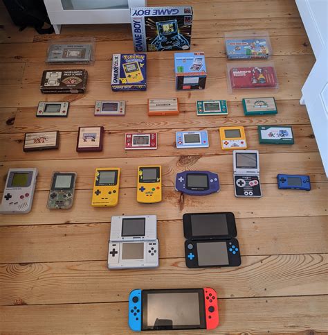 My Nintendo Handheld collection (1 year update) minus lost DS Lite ...