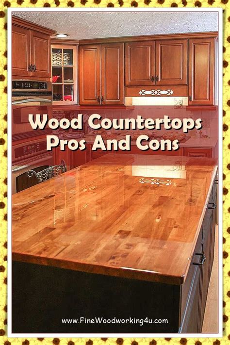 Wood Countertops Pros And Cons - Orchids | Plants