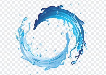 Realistic Water Splash Vectors - Download 6 Royalty-Free Graphics ...