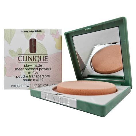 Clinique Stay-Matte Sheer Pressed Powder | Clinique stay matte sheer ...