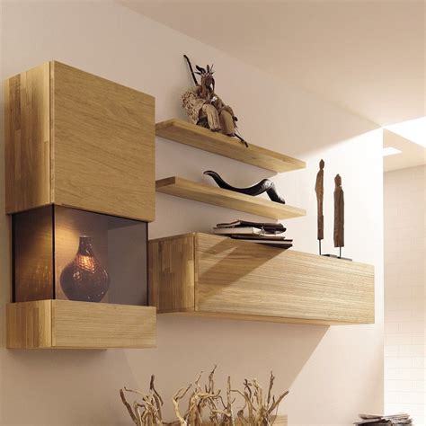 Modern Wall Mounted Shelves Wall Mounted Wood Shelves, Corner Wall ...