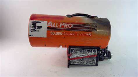 All-Pro Propane Forced Air Heater | Property Room