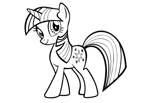 28+ My Little Pony Coloring Pages Twilight Sparkle | Free Wallpaper