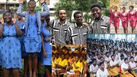 Top 7 Senior High Schools with the most beautiful uniforms in Ghana