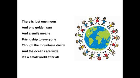 It S A Small World Song Lyrics In Spanish - cloudshareinfo