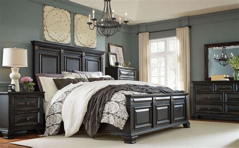 Passages Vintage Black Panel Bedroom Set from Standard Furniture ...