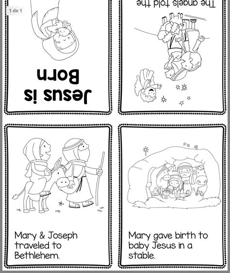 Printable Birth Of Jesus Worksheets