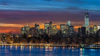 Manhattan Skyline New York Panorama Wallpapers | HD Wallpapers | ID #17644