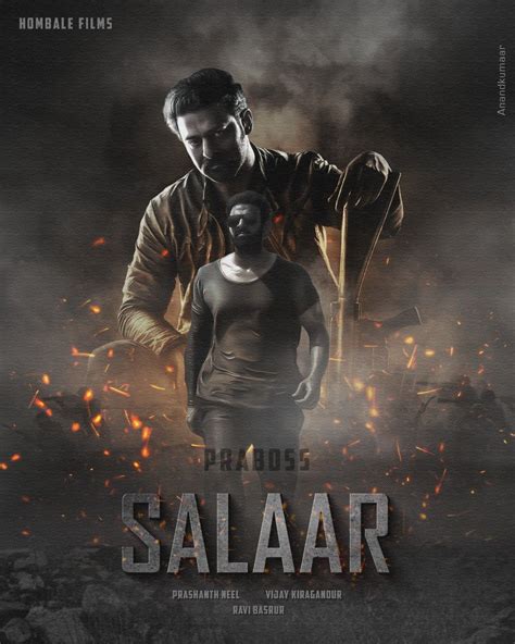 Salaar Movie Poster Design