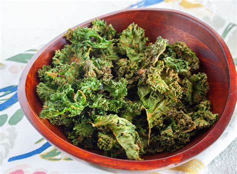 Kale Chips with Nutritional Yeast - Create Mindfully