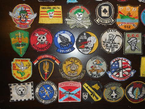 Rare Set of Vietnam War - US MILITARY PATCH / PATCHES