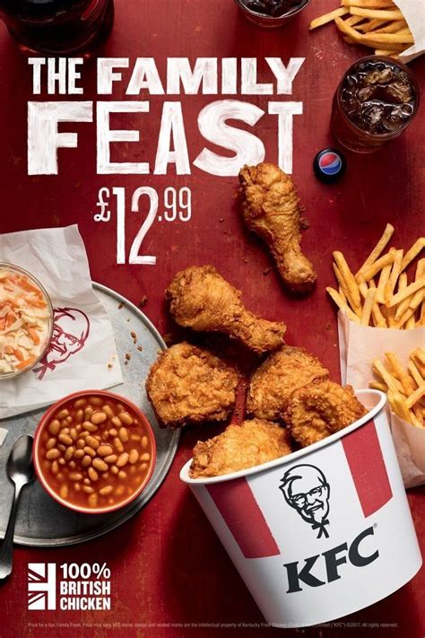 KFC Fried Chicken | Food, Food menu design, Food poster