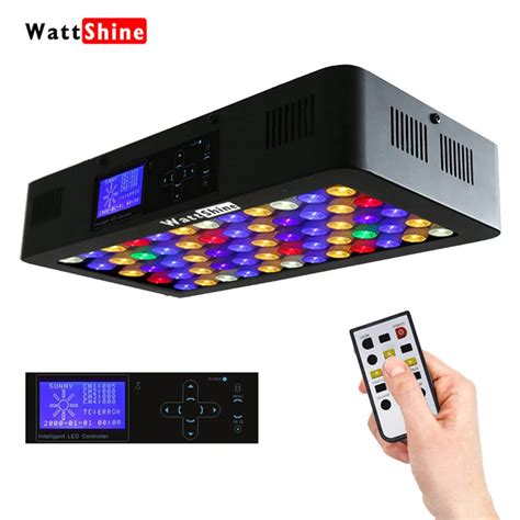 Timer Control Dimmer 180W LED Aquarium Light Remote or Touch control ...