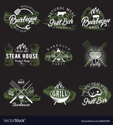 Barbecue Party, Barbecue Grill, Grilling, Grill Logo, Restaurant Names ...