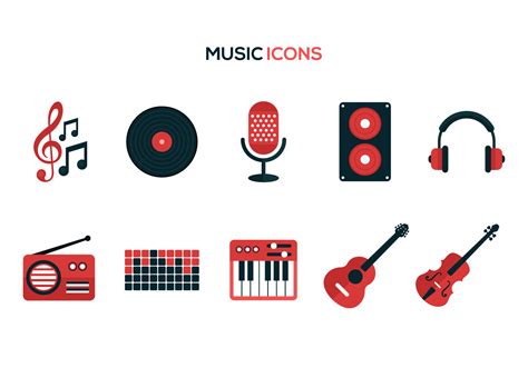 Free Music Vector Icons - Download Free Vector Art, Stock Graphics & Images