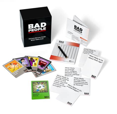 Bad People - The Party Game You Probably Shouldn't Play