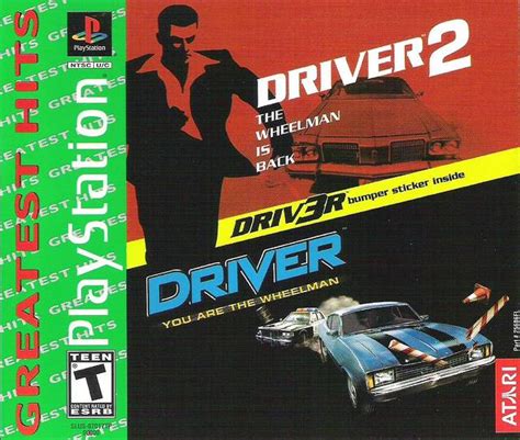 Driver 1 and 2 Compilation Sony Playstation