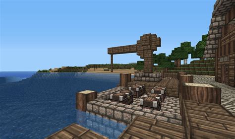 Minecraft Medieval Harbour