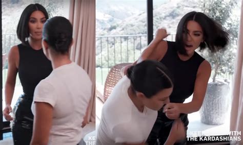 Kourtney & Kim Kardashian THROW DOWN In Cray 'KUWTK' Teaser - Watch The ...