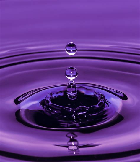 water drop 6 | Purple aesthetic, Dark purple aesthetic, Shades of purple