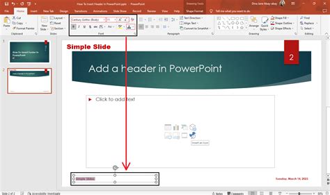 Learn How To Insert Footer In PowerPoint