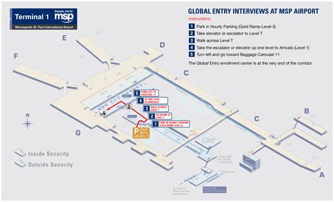 Msp Airport Parking Map